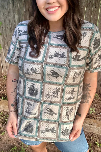 WESTERN WORLD TEE