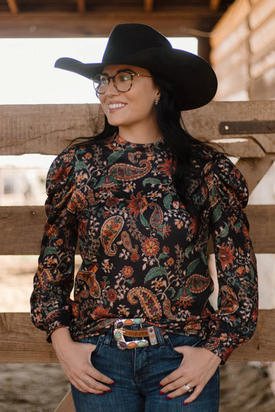 DESERT ROSE TOP L/S