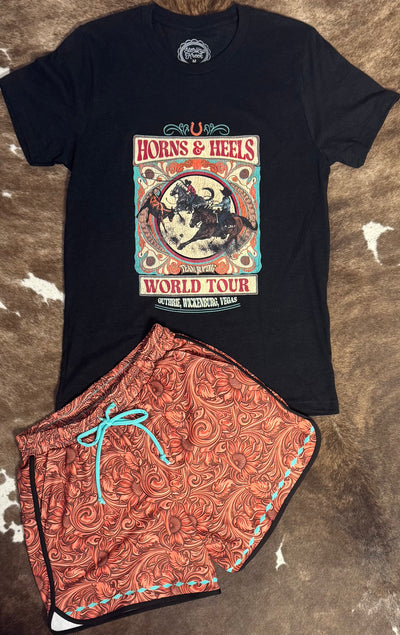 TOOLED BEAUTY SHORTS