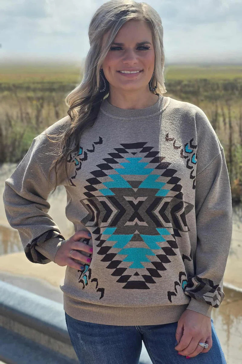 NEVADA AZTEC SWEATER