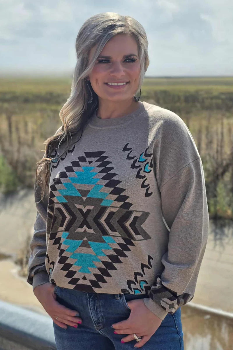 NEVADA AZTEC SWEATER