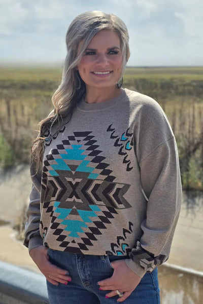 NEVADA AZTEC SWEATER