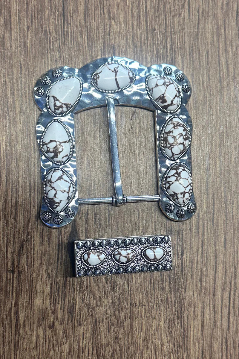 BUCKLE UP BUCKLE WHITE