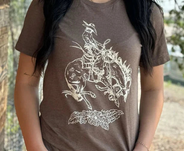 BUCKIN BRONC Tee