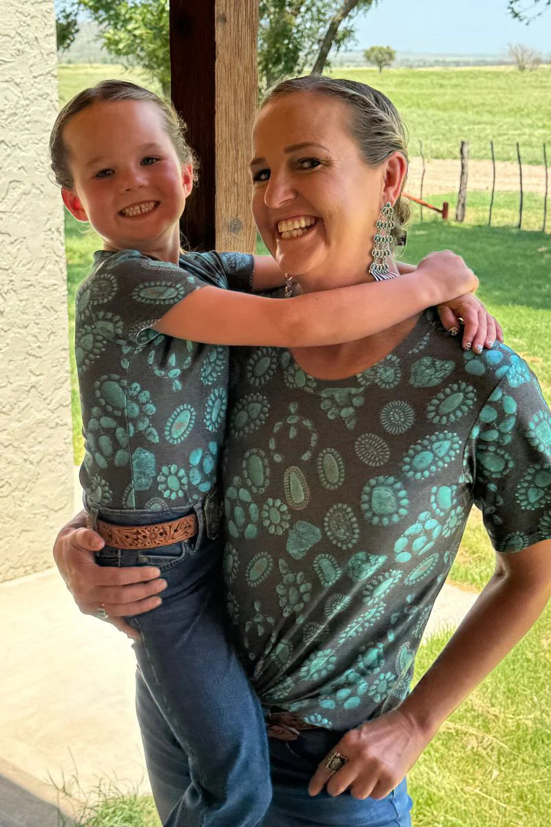 FOREVER IN TURQUOISE TEE