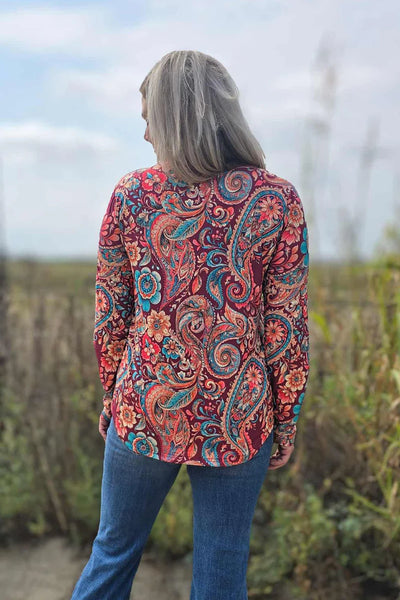 PAISLEY ON THE PLAINS TOP