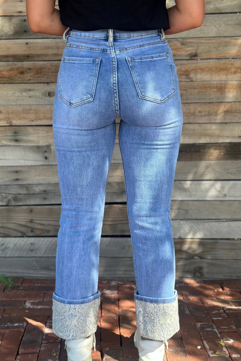 KREEK CUFFED JEANS
