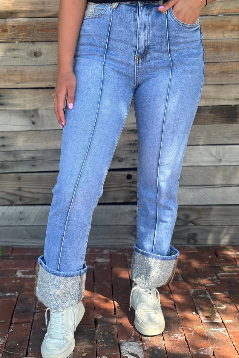KREEK CUFFED JEANS