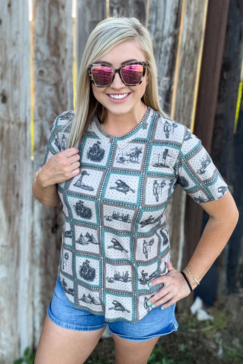 WESTERN WORLD TEE