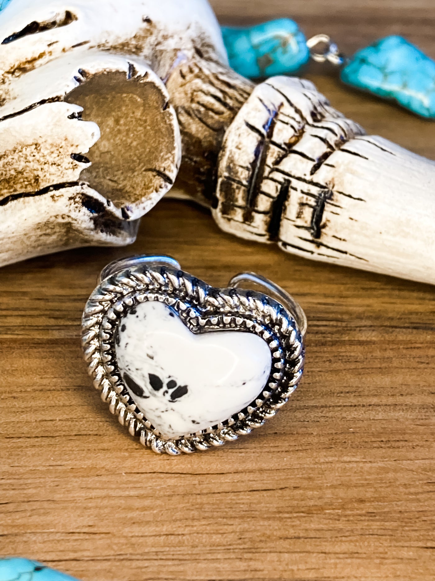 Heart of Stone Ring